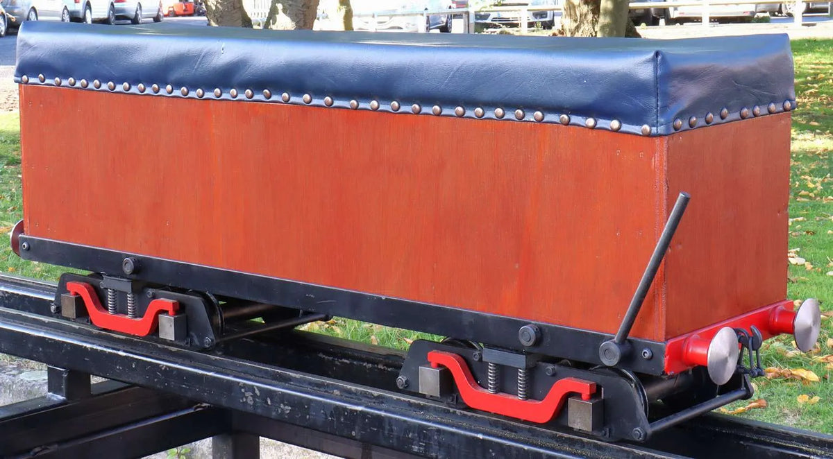 5 inch gauge bogie braked driving truck