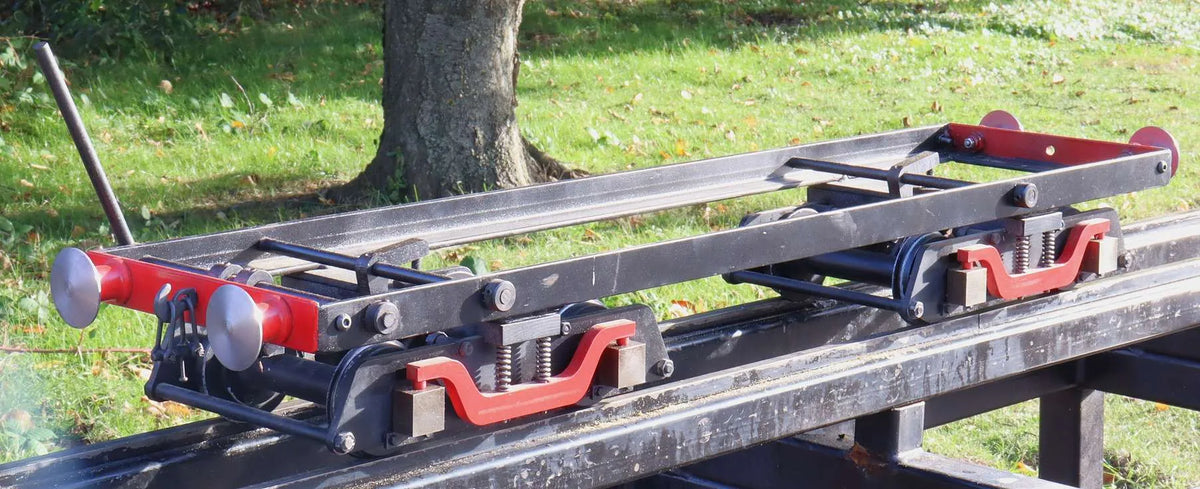 5 inch gauge bogie braked driving truck