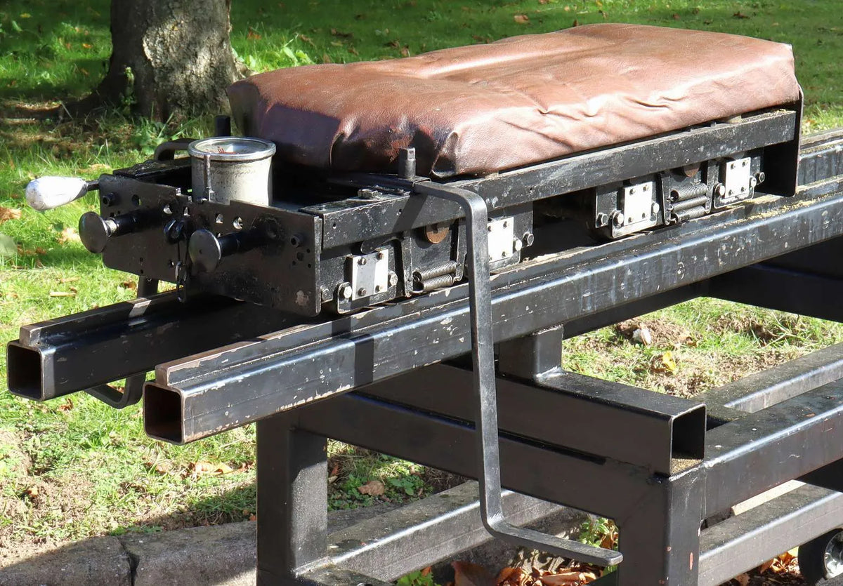 5 inch gauge raised level braked driving truck
