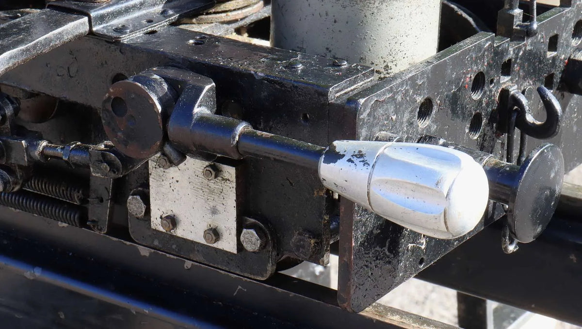 5 inch gauge raised level braked driving truck