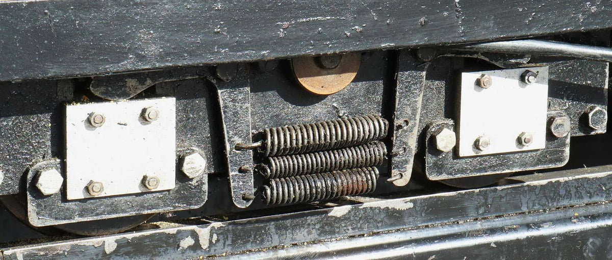 5 inch gauge raised level braked driving truck