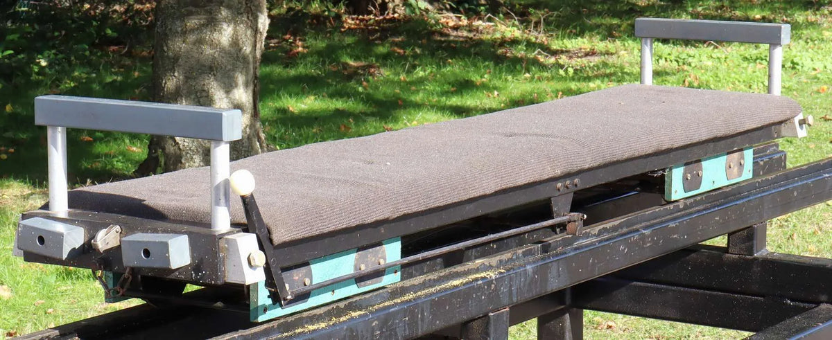5 inch gauge raised level braked bogey truck