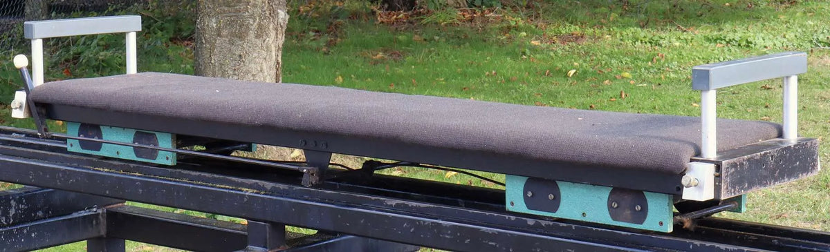 5 inch gauge raised level braked bogey truck