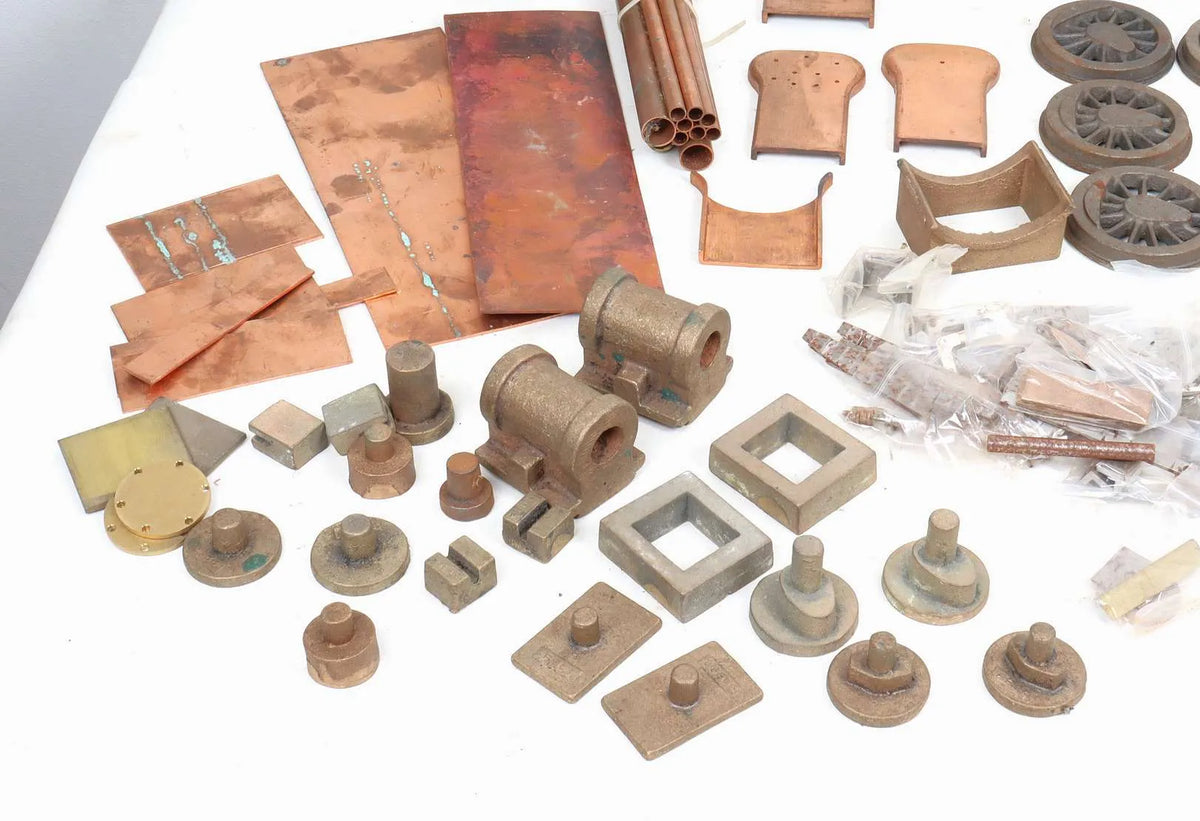3 1/2 inch gauge Rob Roy parts and castings
