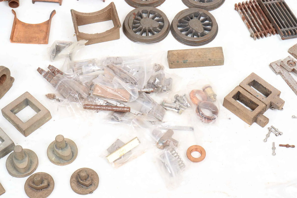 3 1/2 inch gauge Rob Roy parts and castings