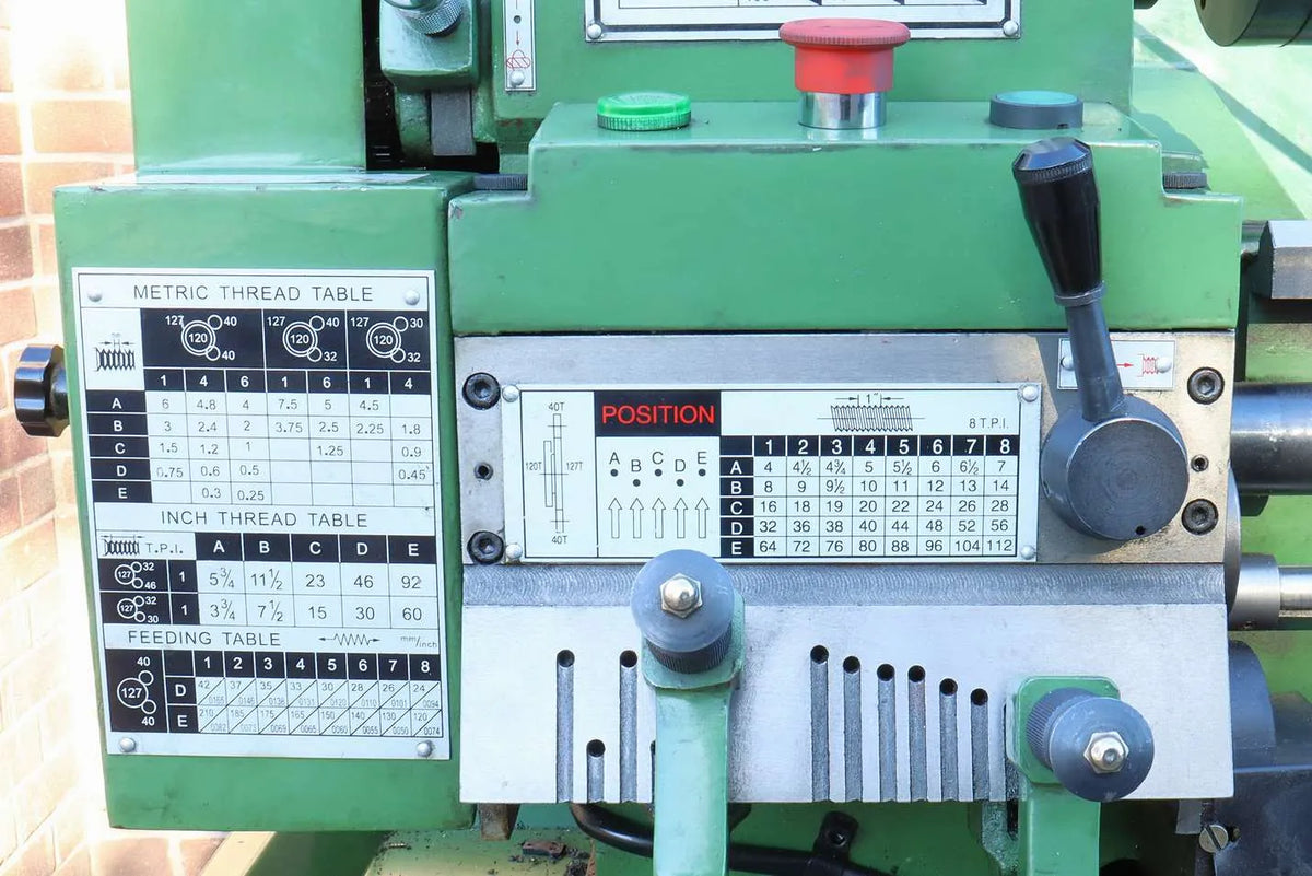 Warco BH600G screwcutting lathe with tooling