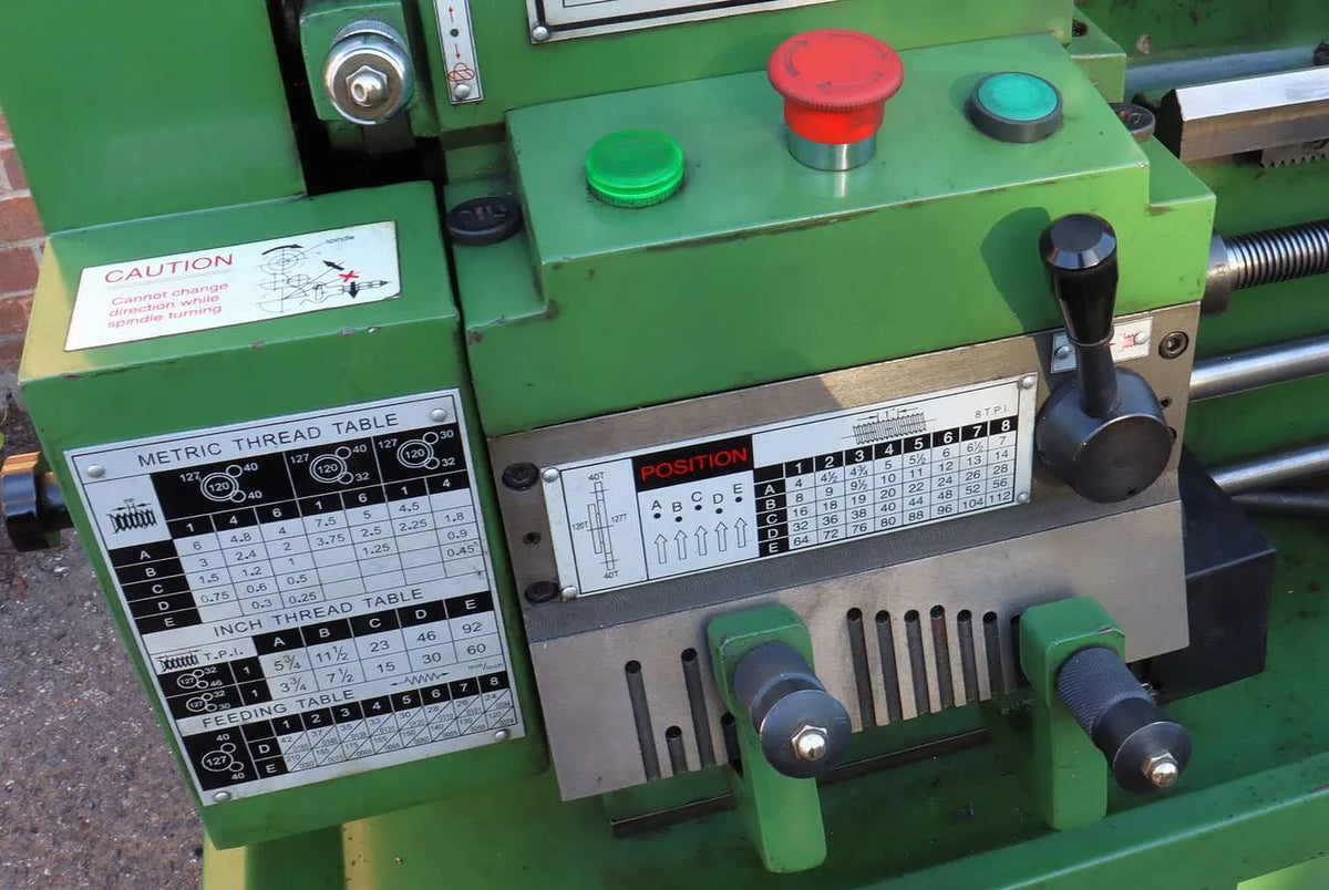 Warco BH600G screwcutting lathe with tooling
