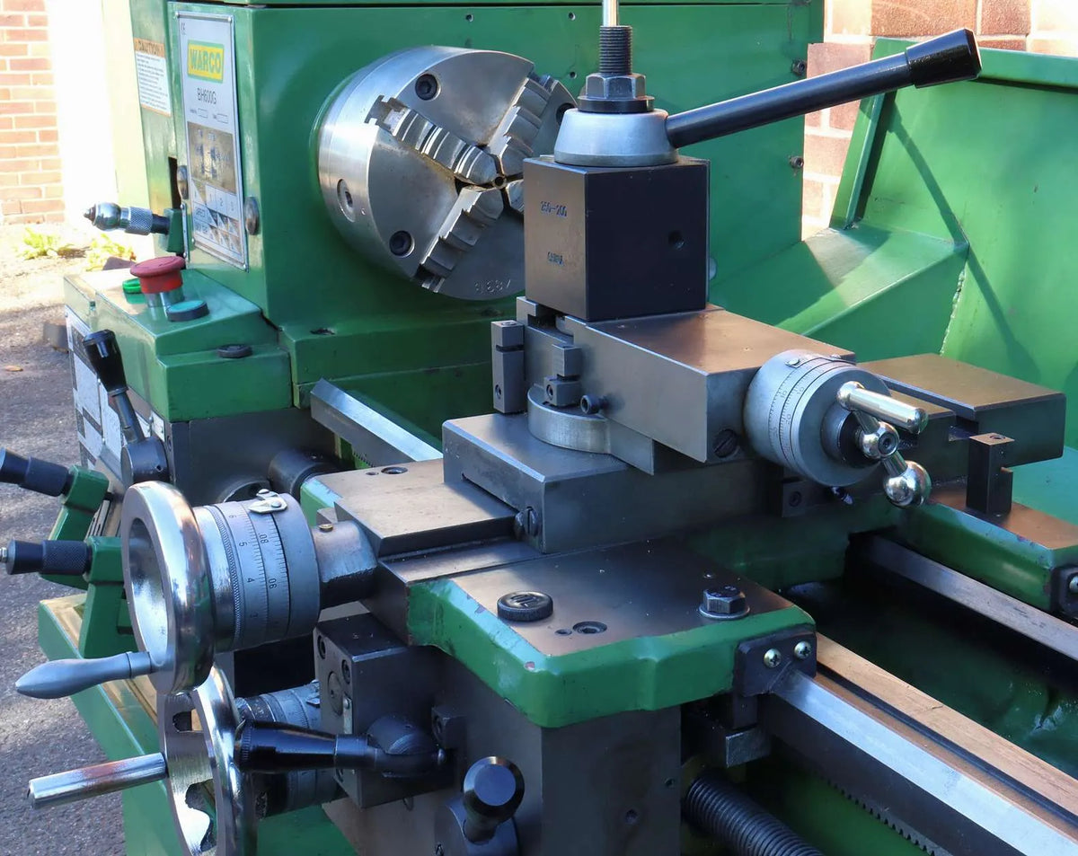 Warco BH600G screwcutting lathe with tooling