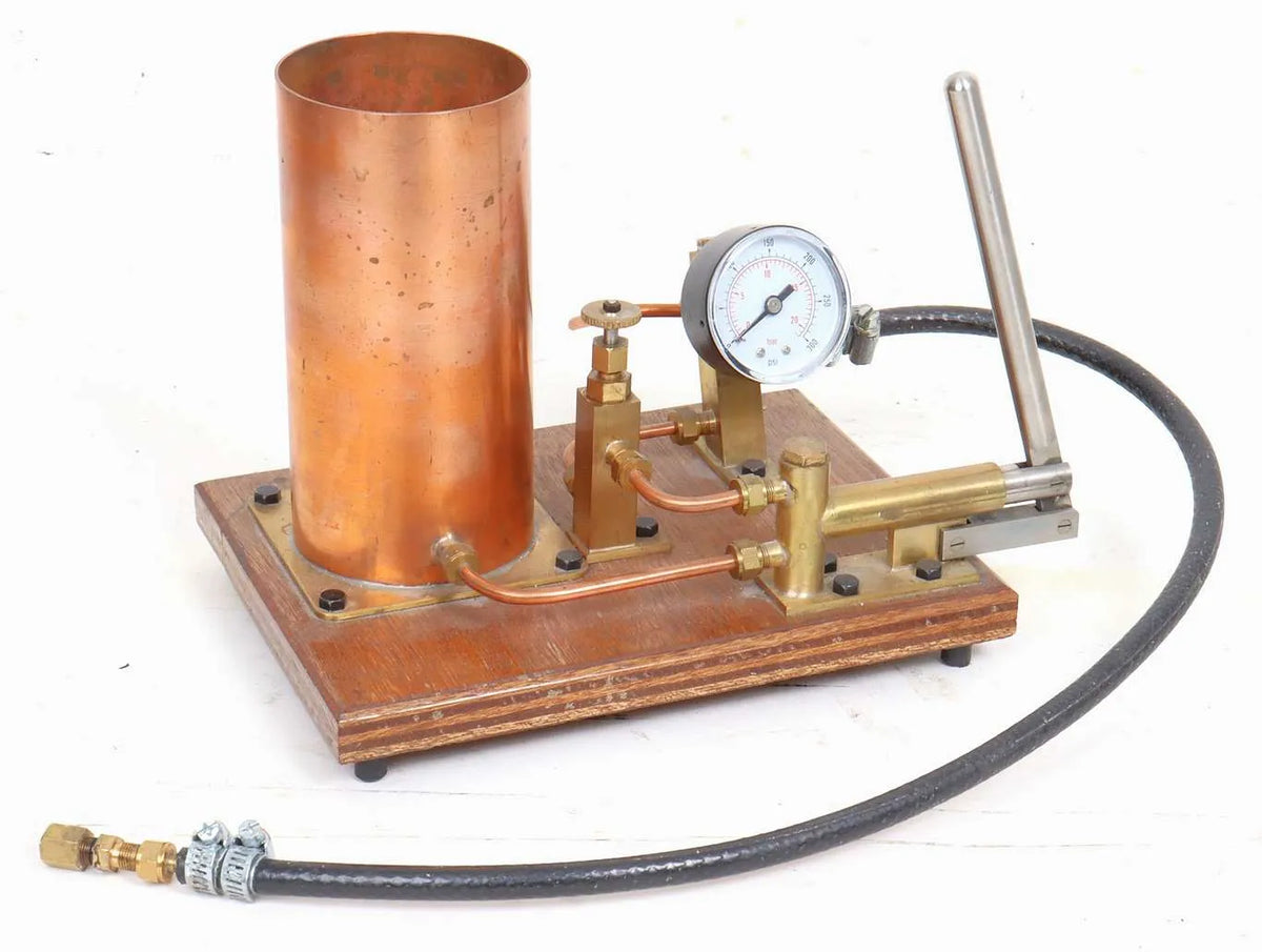Boiler test pump
