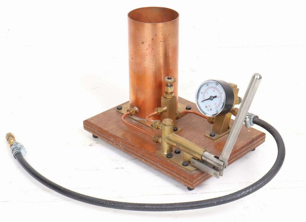 Boiler test pump