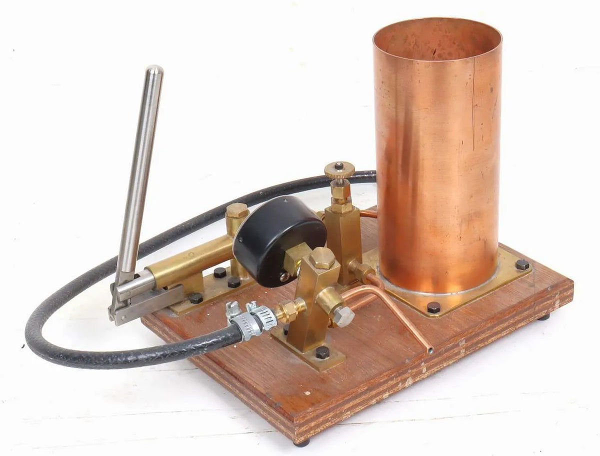 Boiler test pump