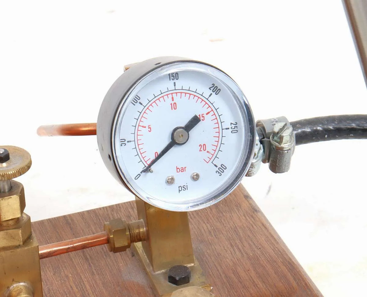 Boiler test pump