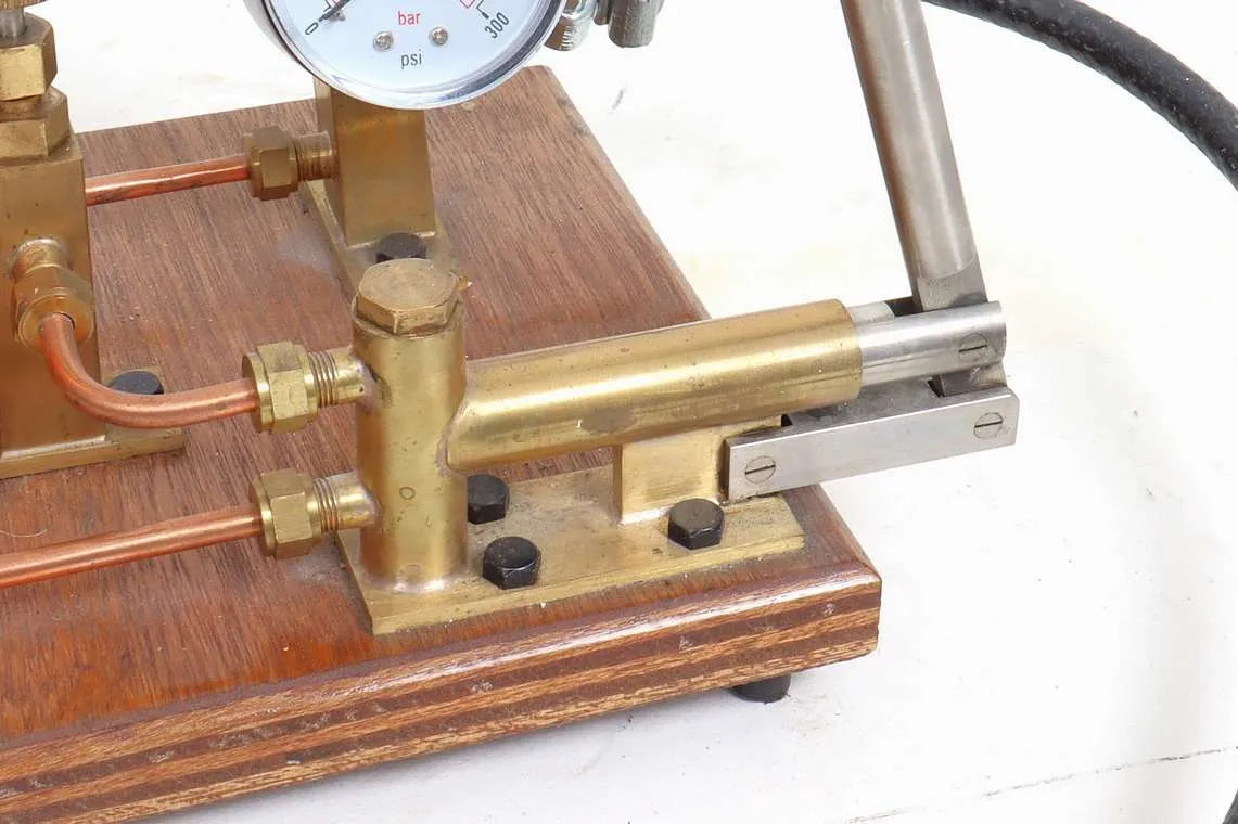 Boiler test pump