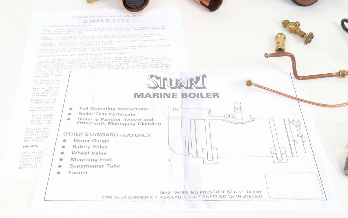 Type 4000 centre flue boiler