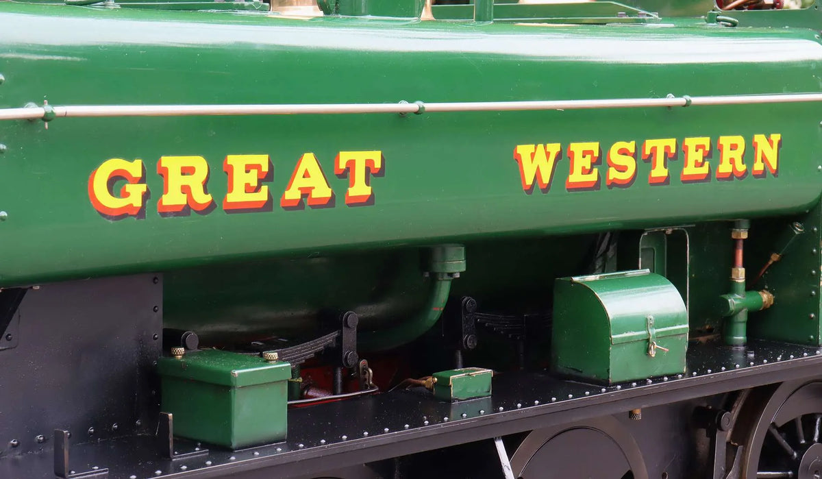 7 1/4 inch gauge GWR 1366 0-6-0PT