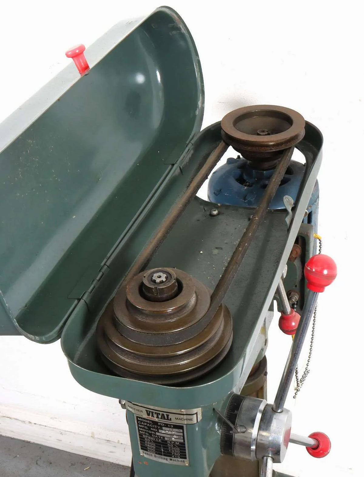Large single phase bench drill