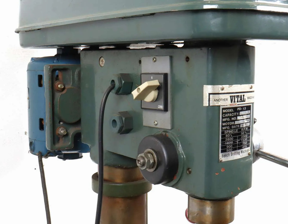 Large single phase bench drill