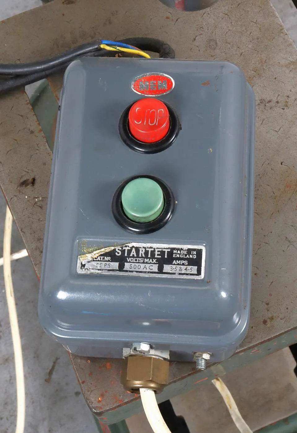 Large single phase bench drill