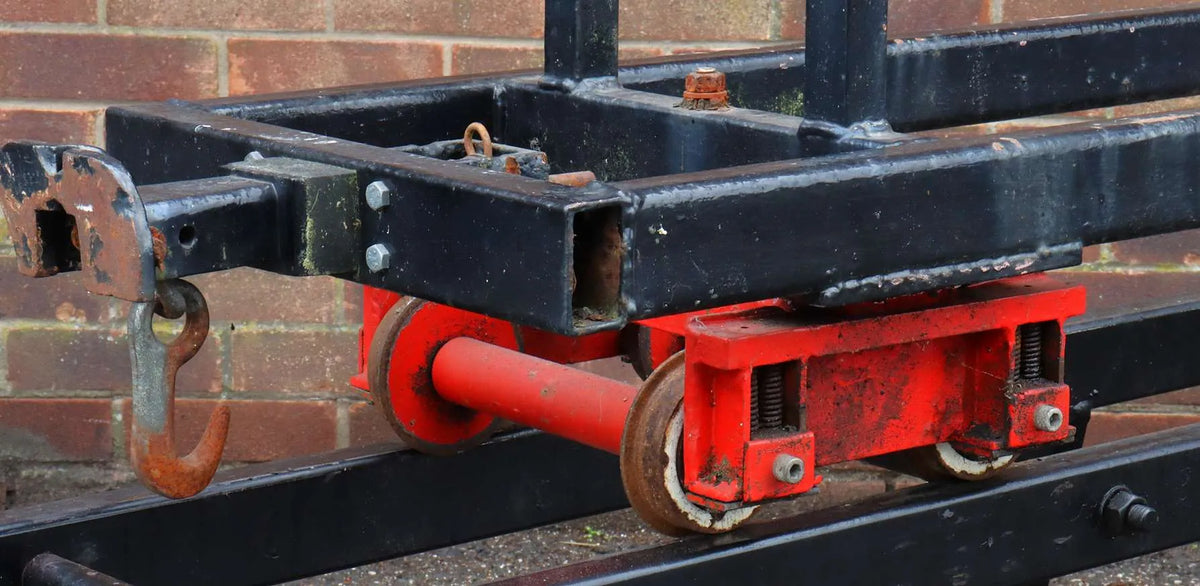 7 1/4 inch gauge bogie driving truck chassis