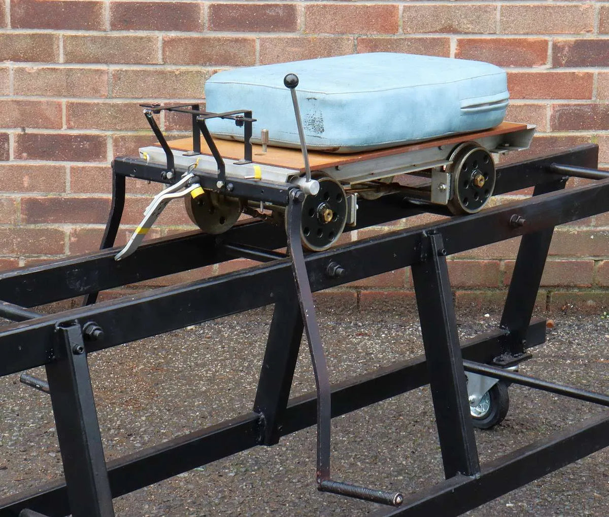 7 1/4 inch gauge braked driving truck
