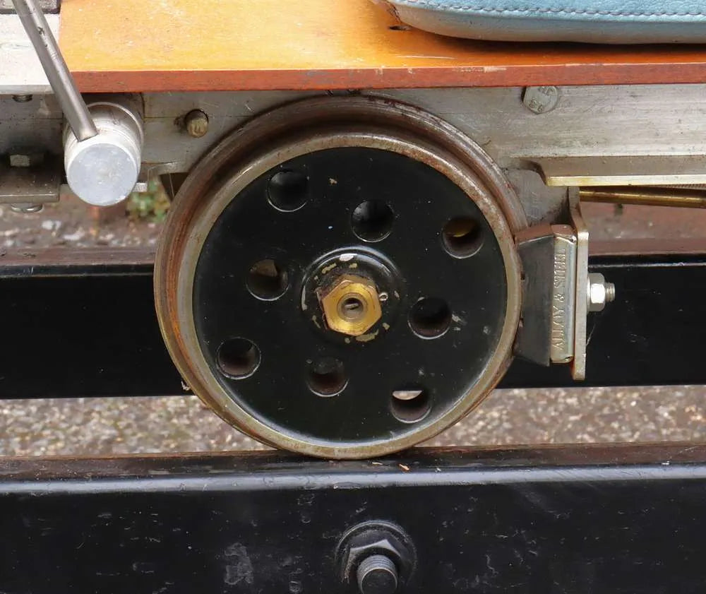 7 1/4 inch gauge braked driving truck