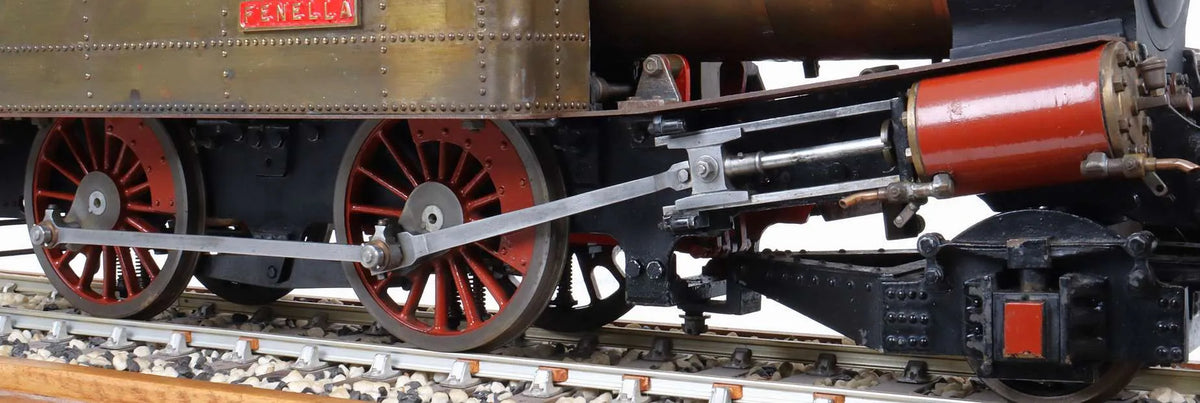 3 1/2 inch narrow gauge Beyer Peacock 2-4-0 "Fenella"