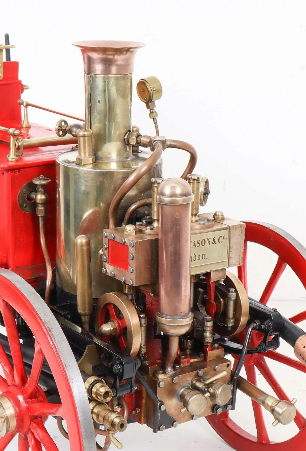 2 inch scale Shand Mason fire engine