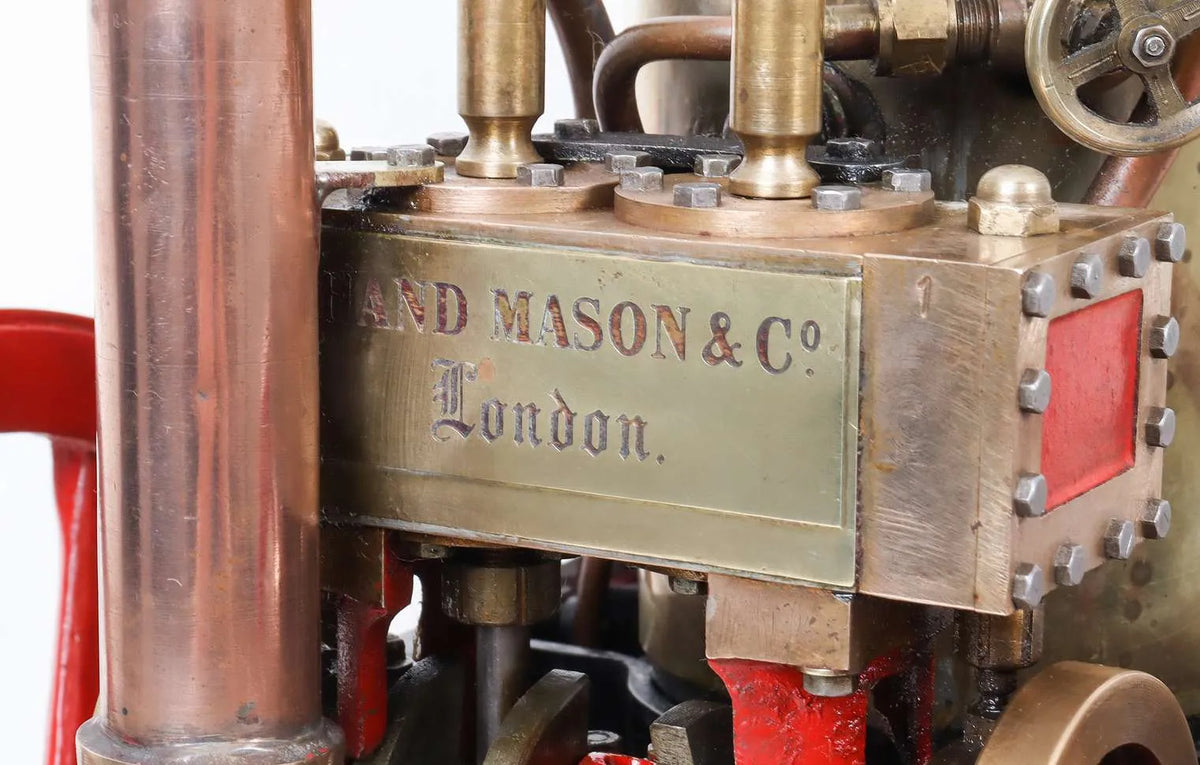 2 inch scale Shand Mason fire engine