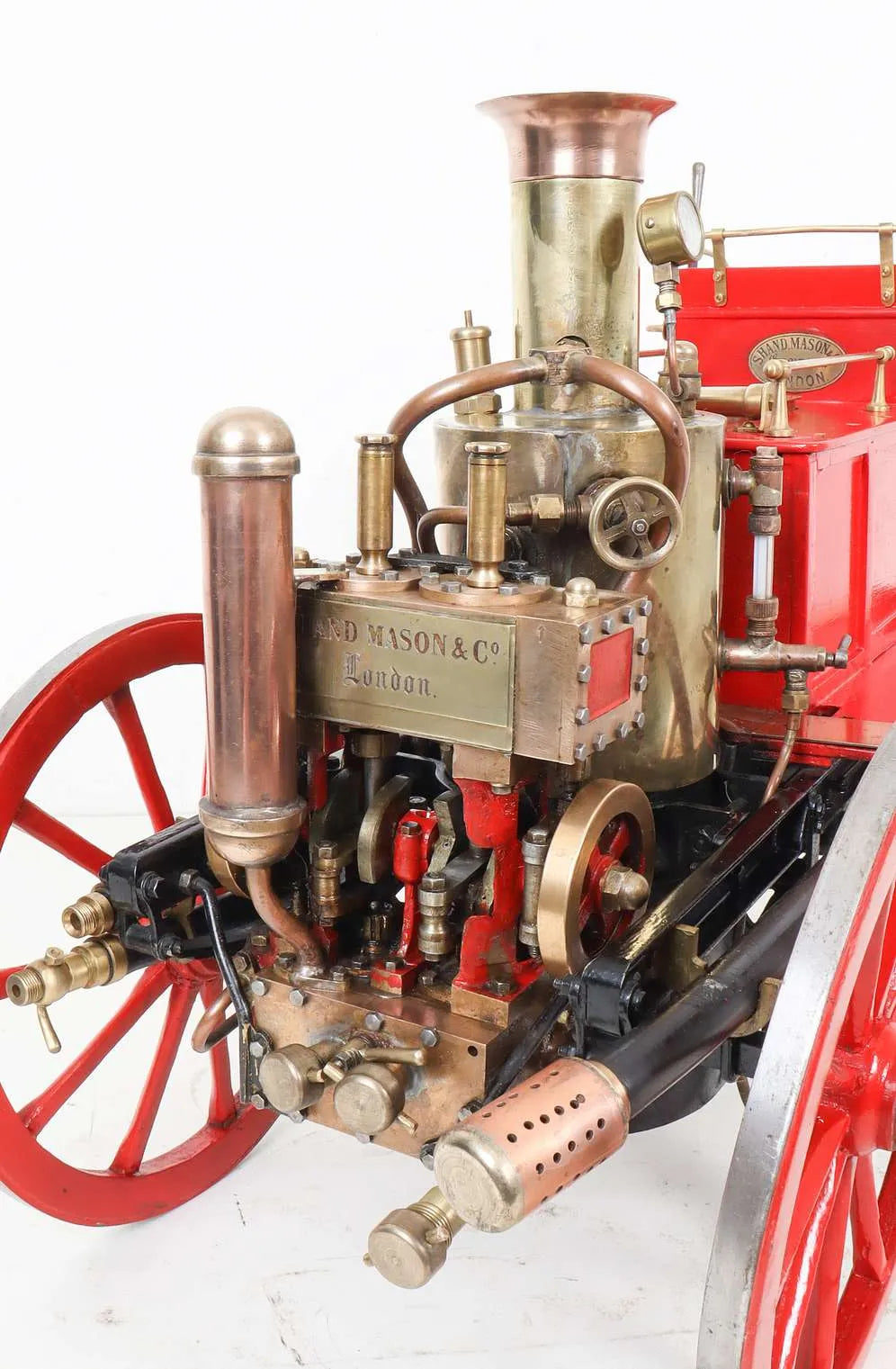 2 inch scale Shand Mason fire engine