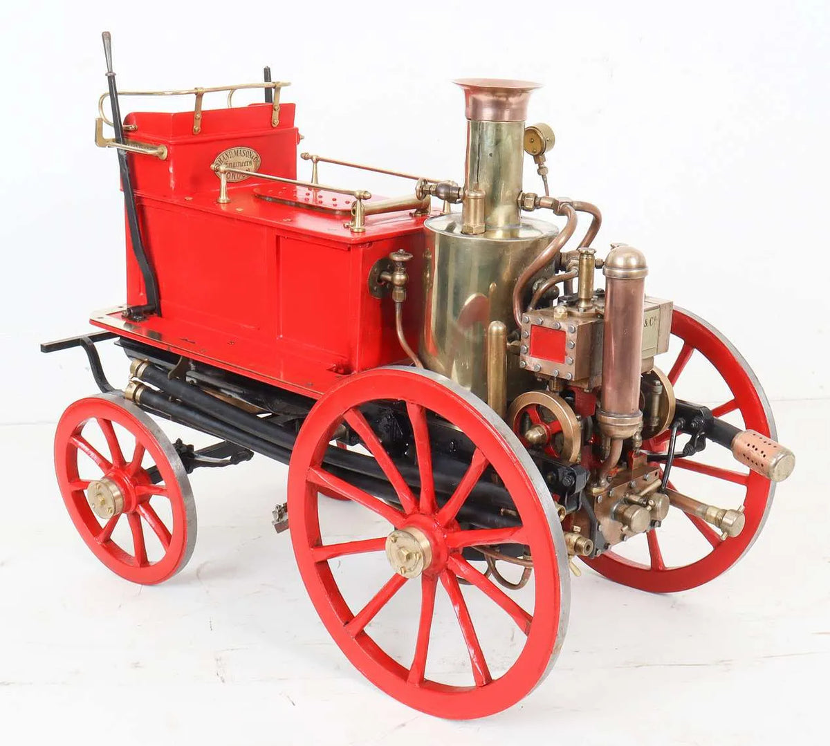2 inch scale Shand Mason fire engine