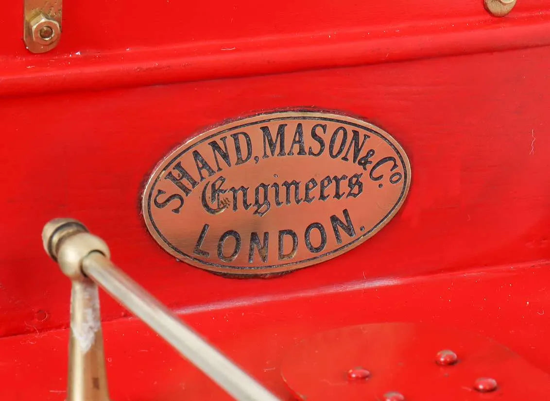 2 inch scale Shand Mason fire engine