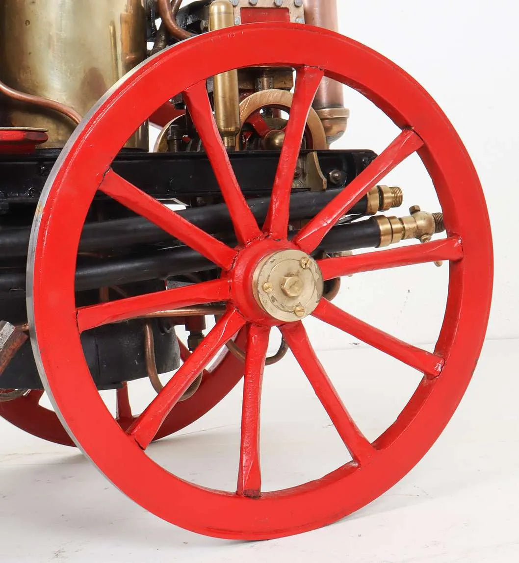 2 inch scale Shand Mason fire engine