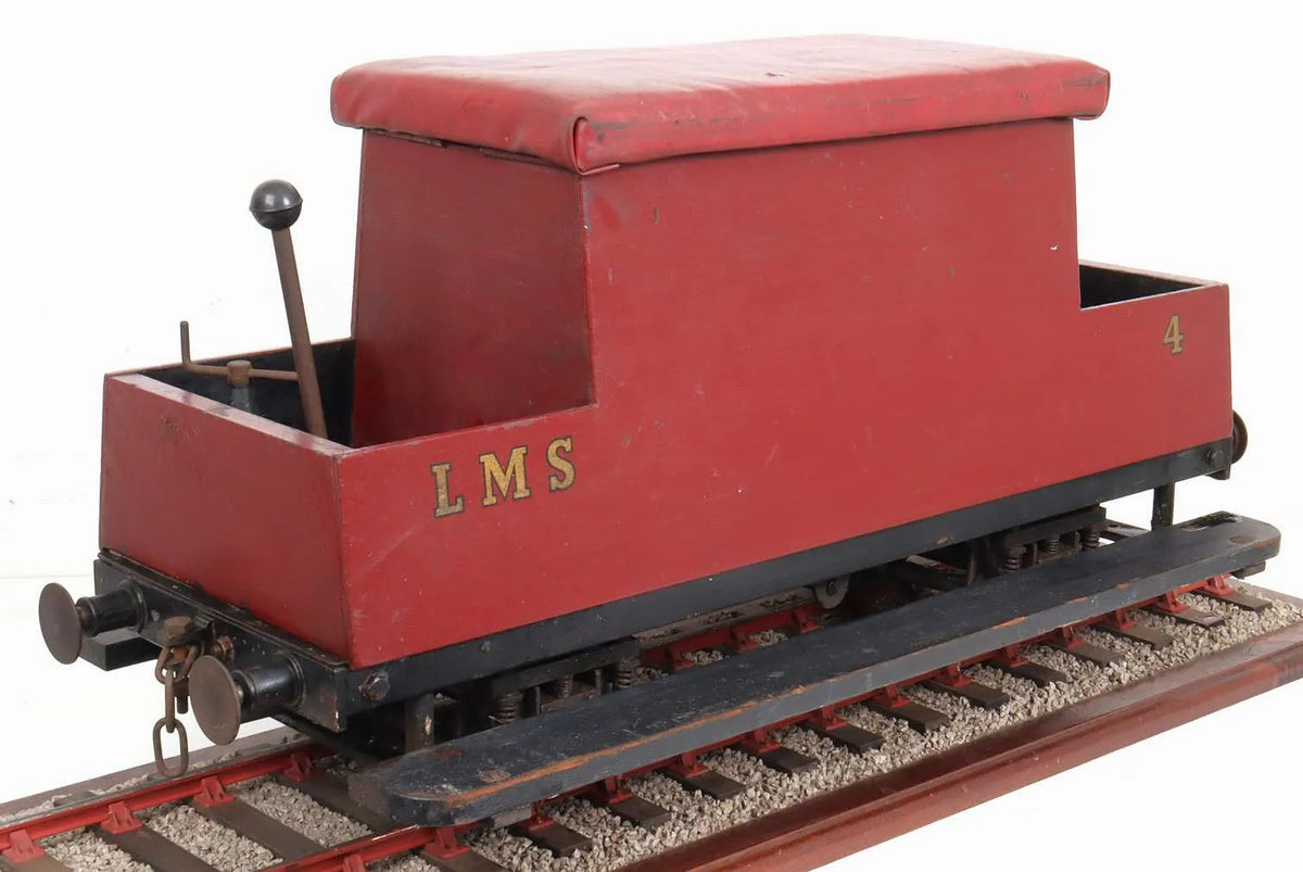 5 inch braked driving truck