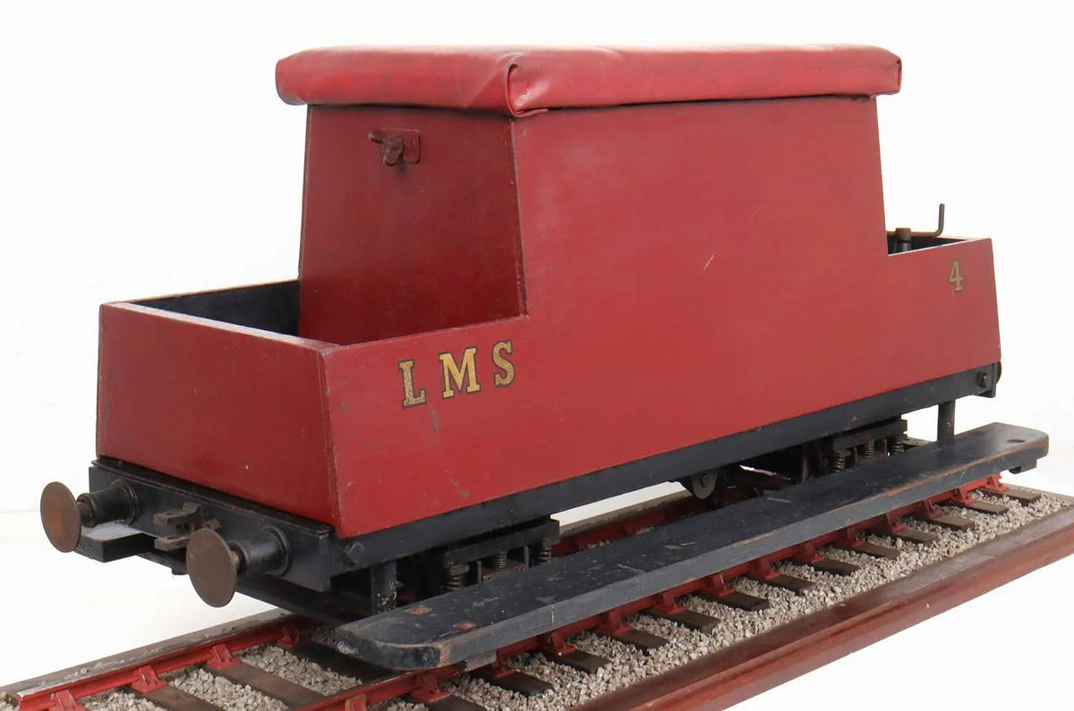 5 inch braked driving truck