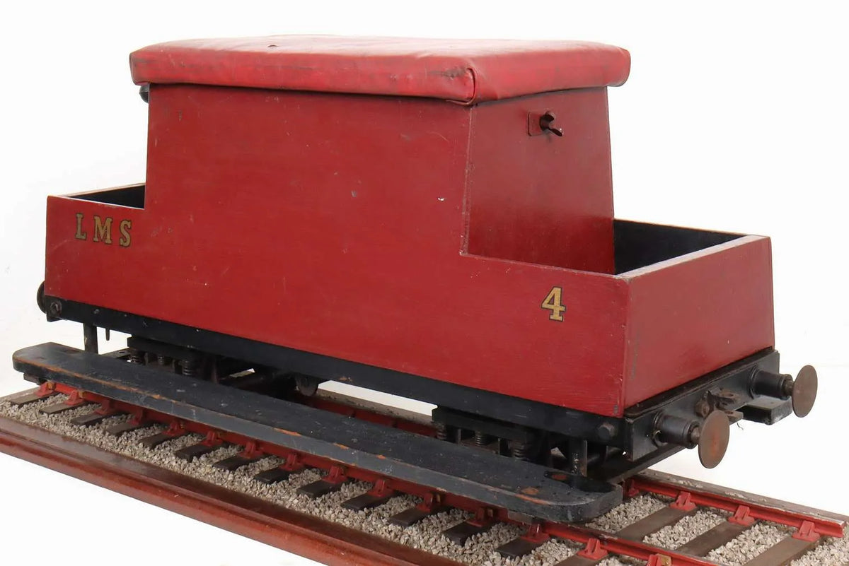 5 inch braked driving truck