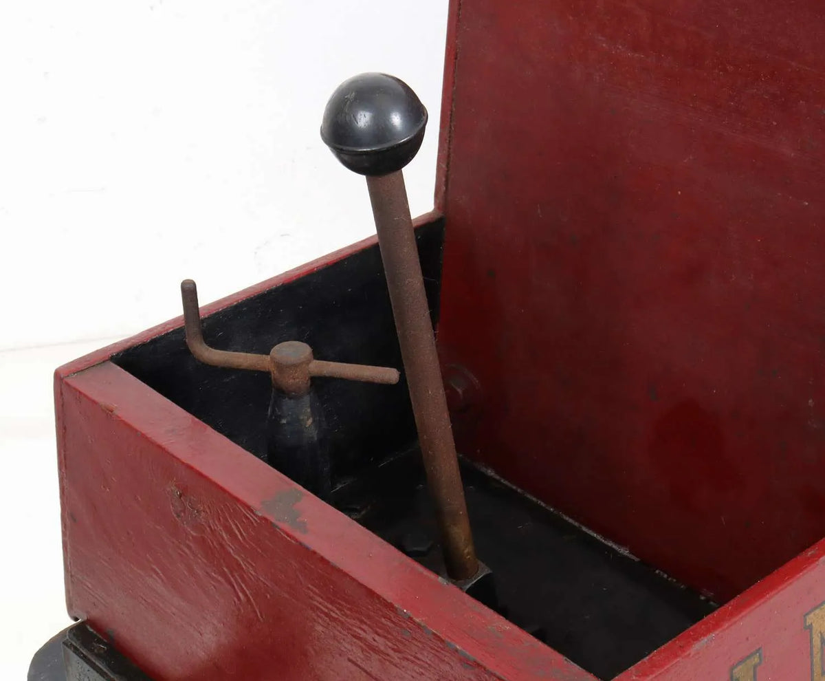 5 inch braked driving truck