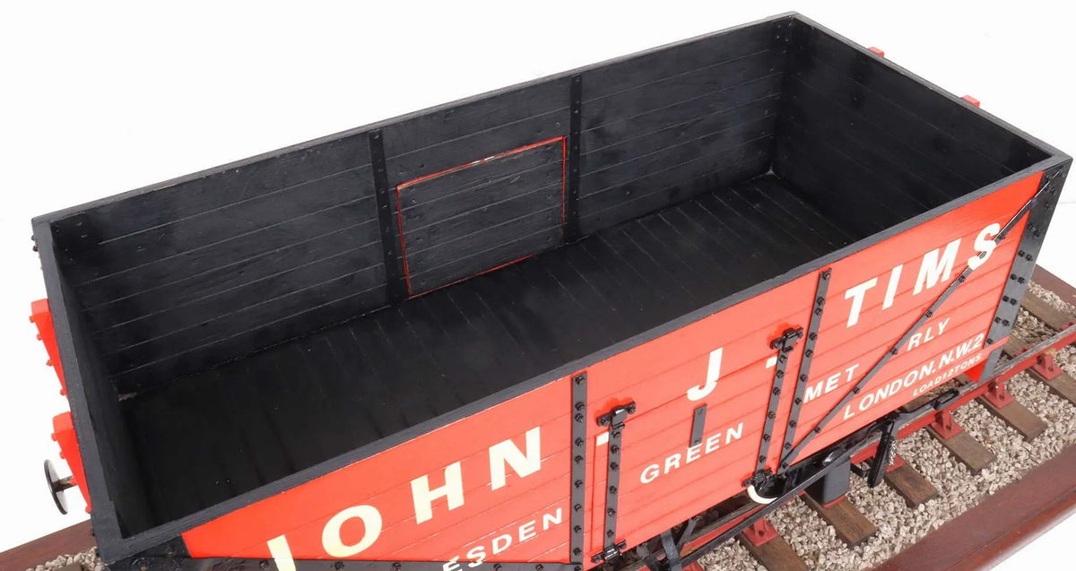 5 inch gauge 7 plank private owner wagon