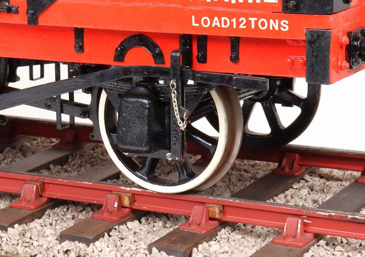 5 inch gauge 7 plank private owner wagon