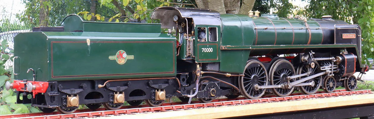 3 1/2 inch gauge "Britannia"