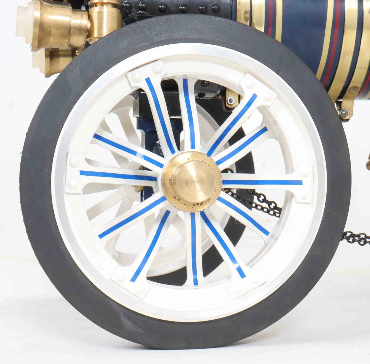 Markie Showmans engine with living van