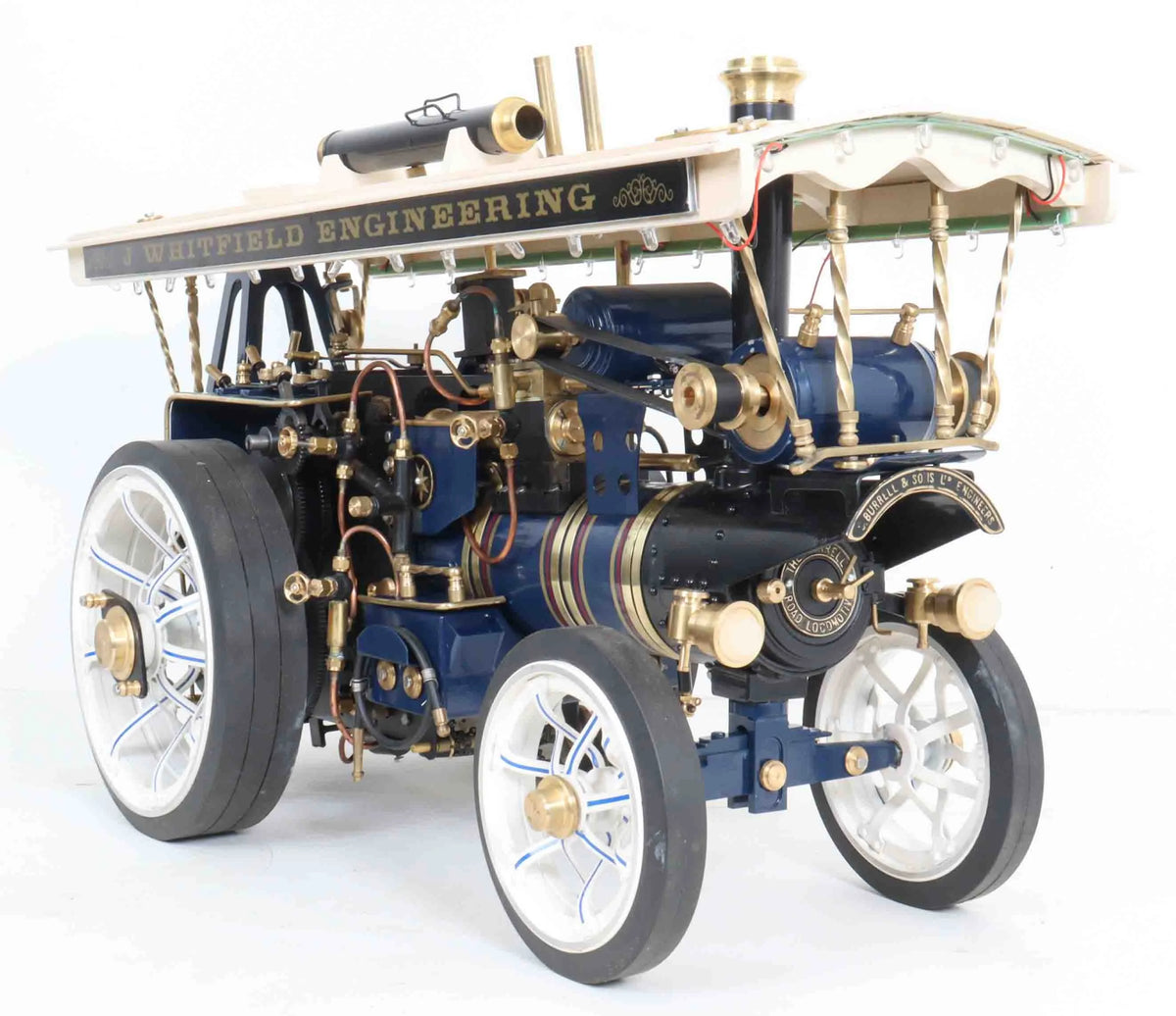 Markie Showmans engine with living van