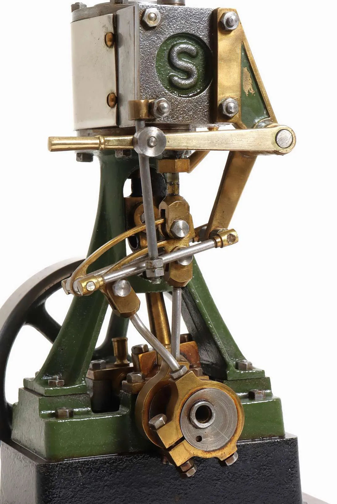 Stuart 10V vertical engine with reversing gear
