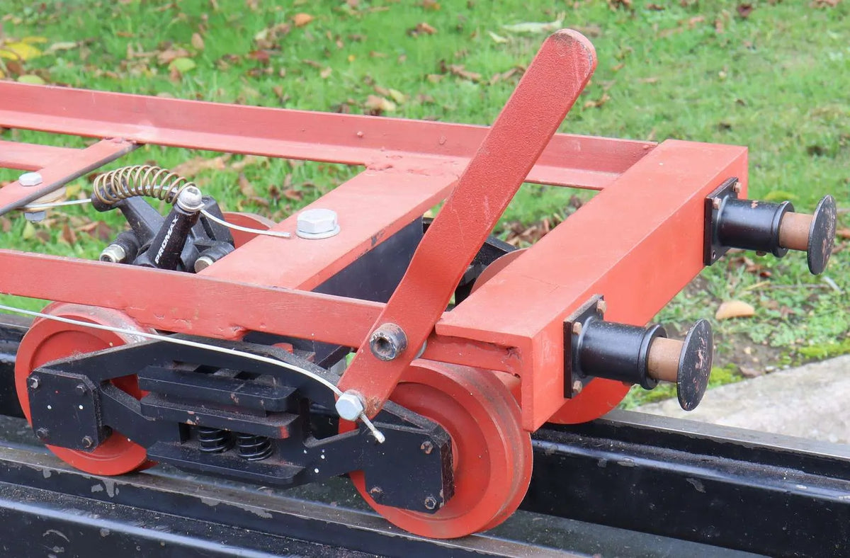 5 inch gauge braked bogie driving truck chasis