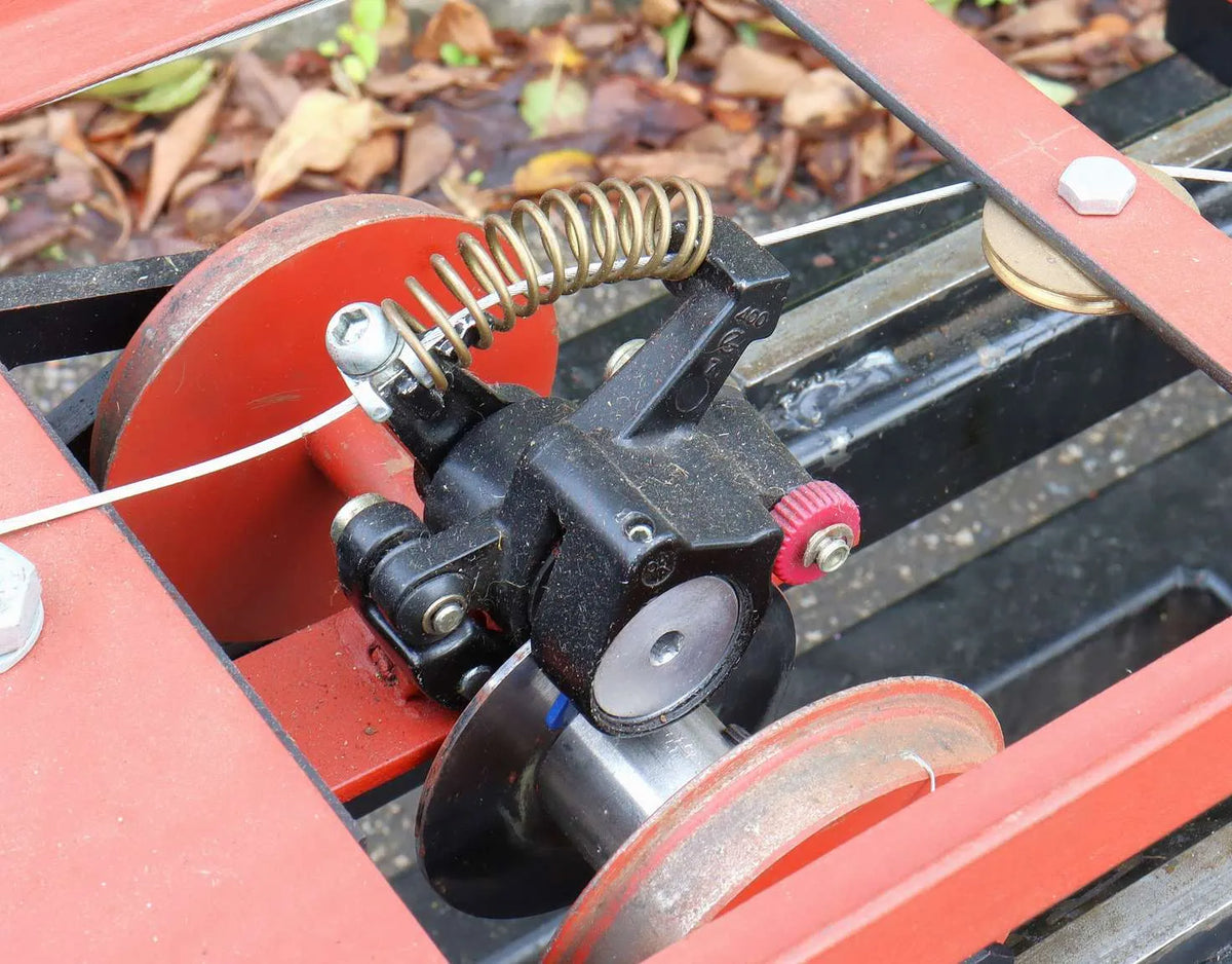 5 inch gauge braked bogie driving truck chasis