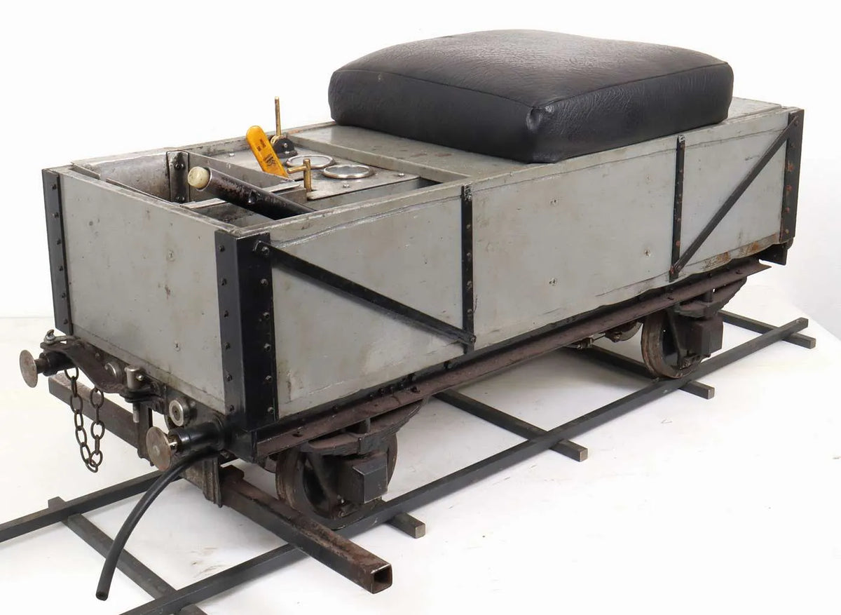 7 1/4 inch gauge braked driving truck