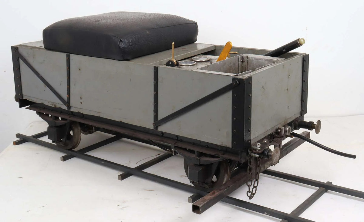 7 1/4 inch gauge braked driving truck