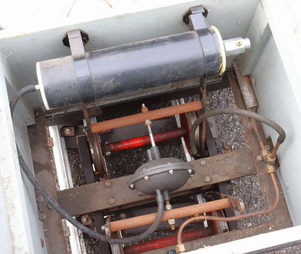 7 1/4 inch narrow gauge vacuum braked bogie carriage