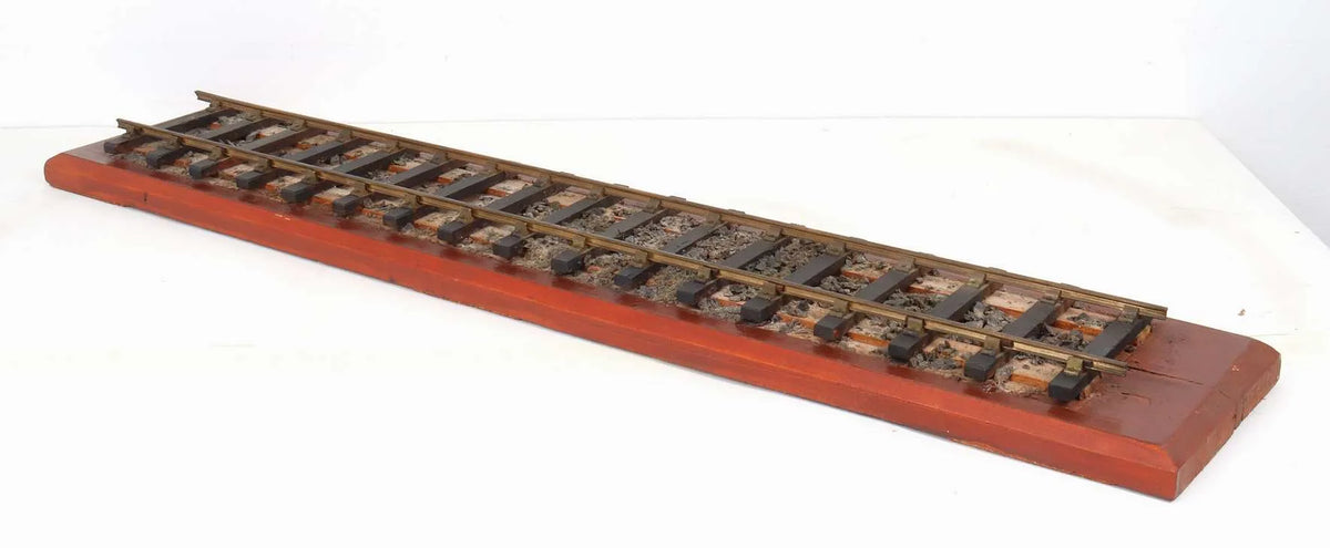 3 1/2 inch gauge display track