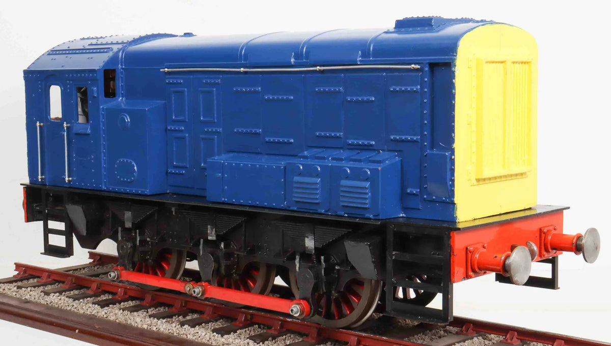 5 inch gauge Class 08 battery-electric