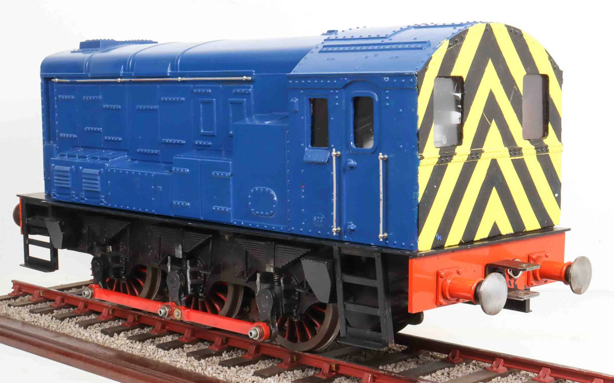 5 inch gauge Class 08 battery-electric